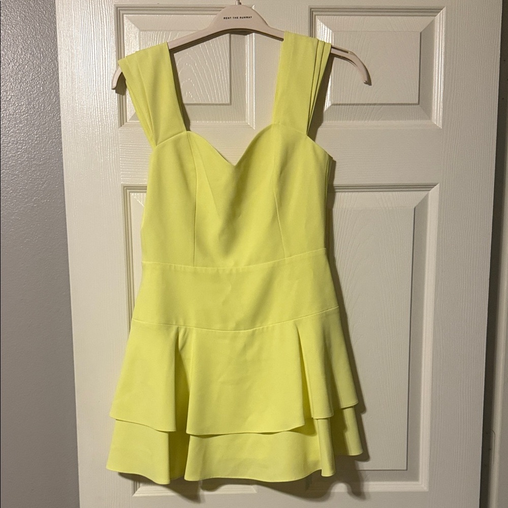 Alice + Olivia Lemon Mini Dress
